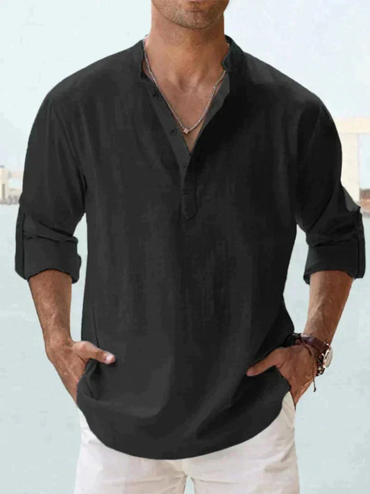 Cyprien | Chemise homme casual Henley