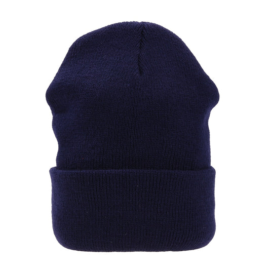 Bonnet femme en maille extensible porté en hiver