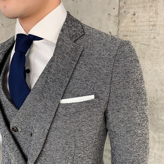 Costume 3 pièces homme coupe slim
