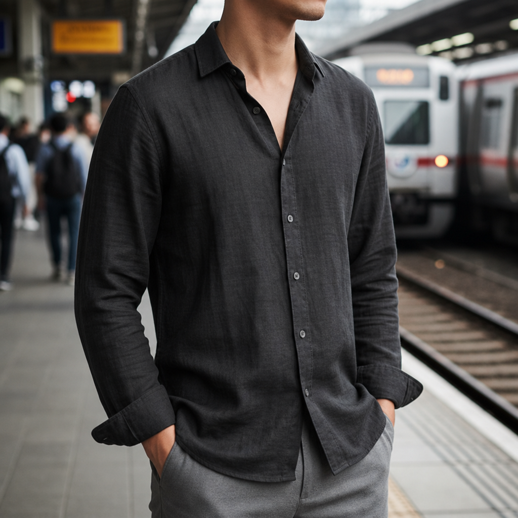 Périg | Chemise homme en lin