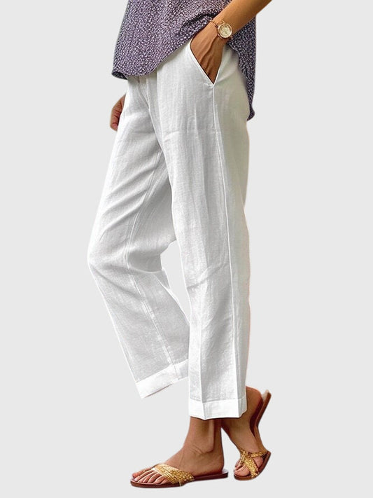 Héloïse | Pantalon Droit Élégant Femme