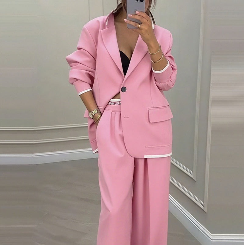 Katell | Ensemble blazer et pantalon femme