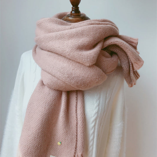 Écharpe femme hiver en imitation cachemire