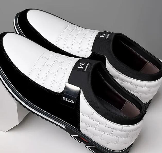 Chaussures casual homme en similicuir tige basse