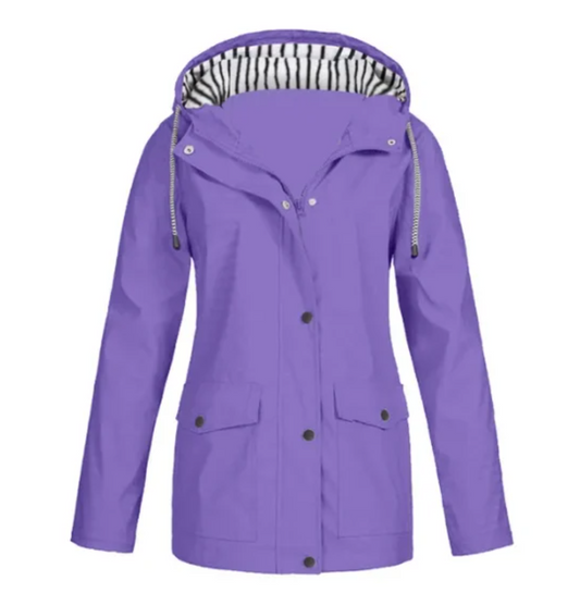 Veste technique d'extérieur pour femme - violet