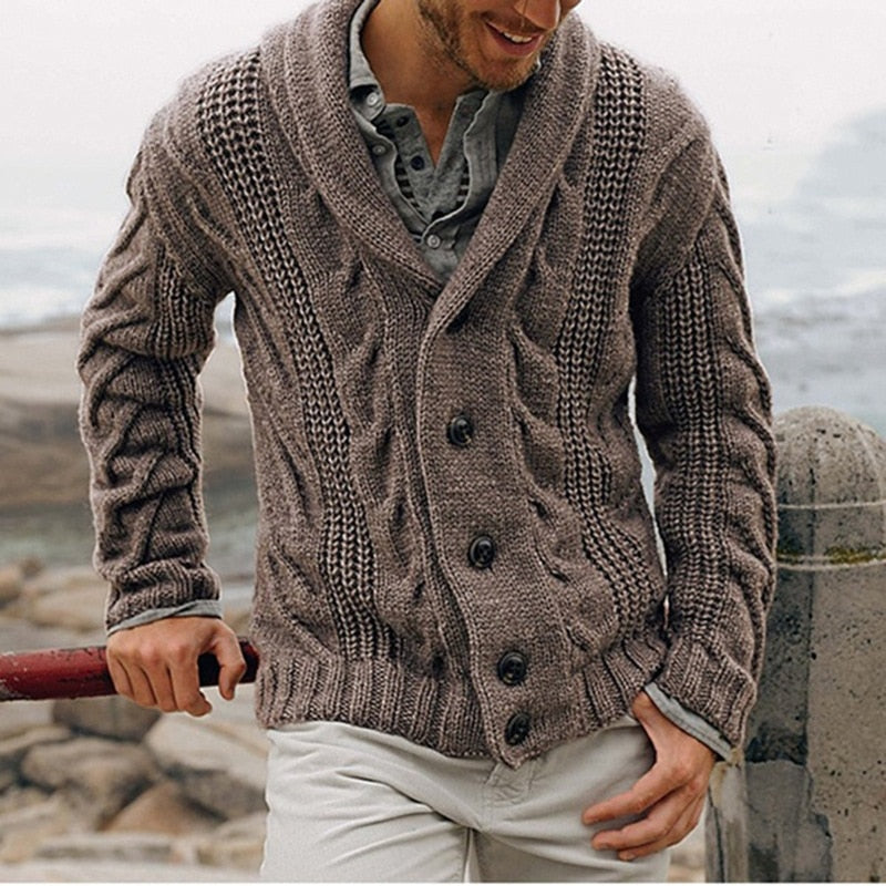 Côme | Cardigan homme col châle
