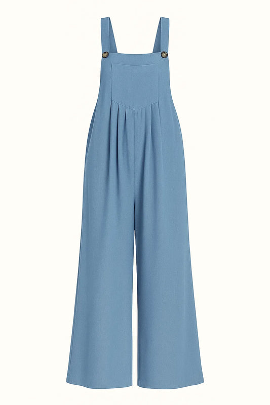 Combinaison en lin femme style nature