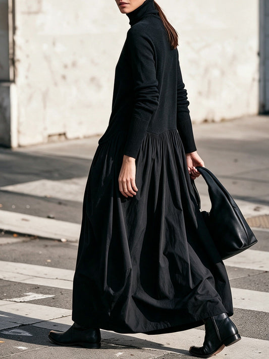 Robe maxi oversize femme à poches en plusieurs coloris