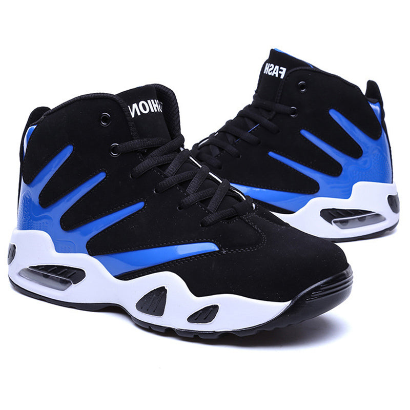 Chaussures de basket montantes homme à coussin d'air