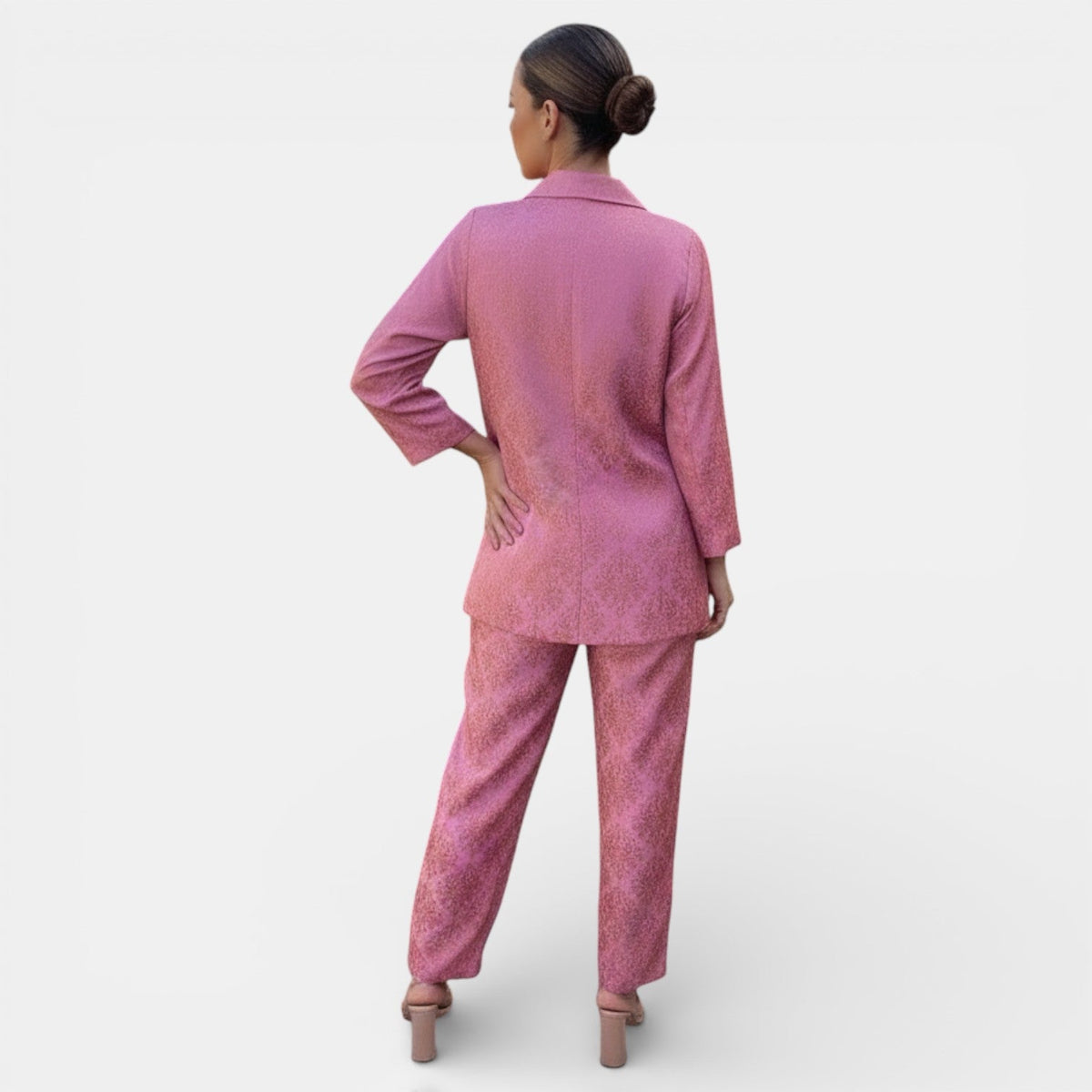Albine | Ensemble blazer et pantalon femme jambe large