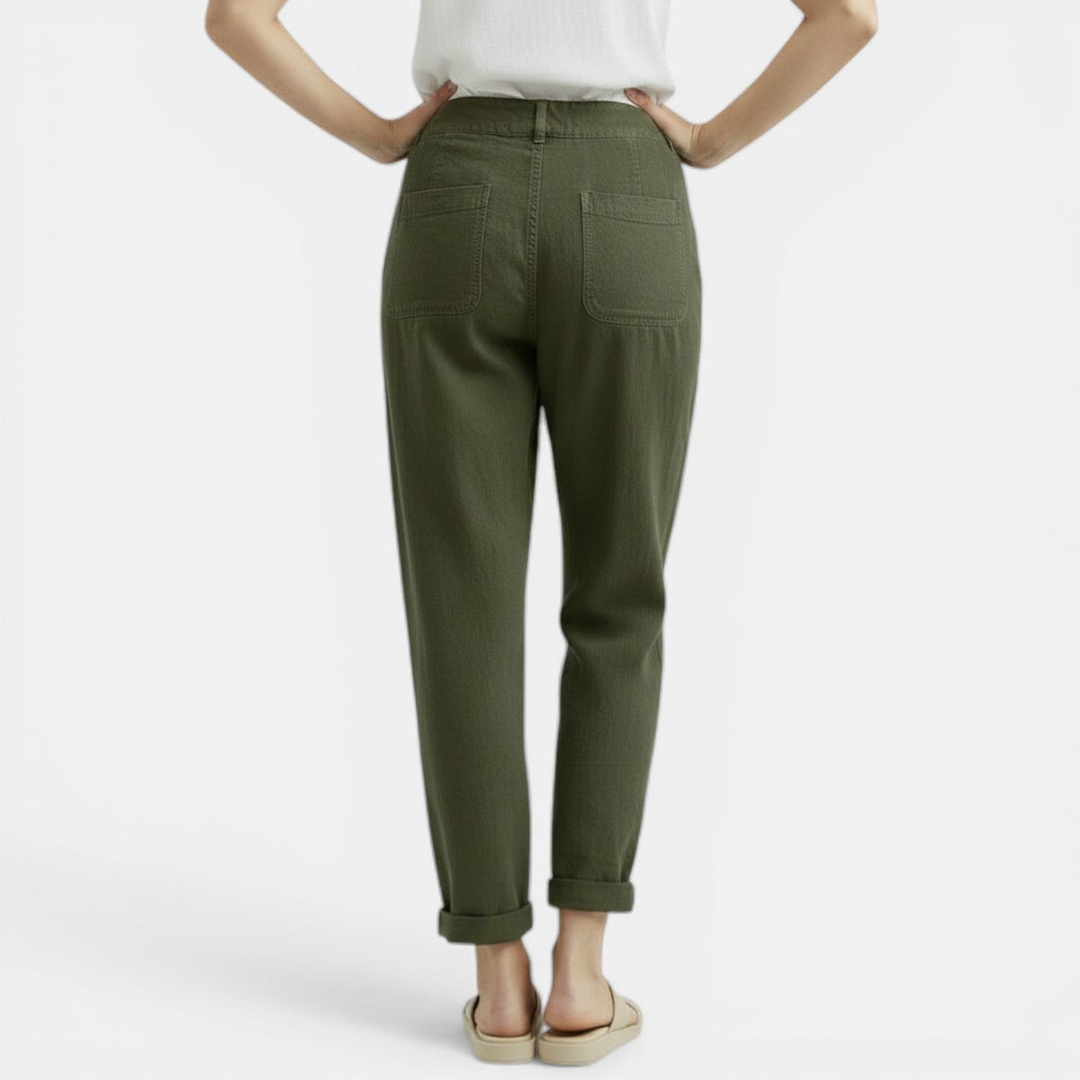Cosette | Pantalon lin femme jambe large