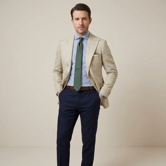 Blazer homme coupe moderne ajustée