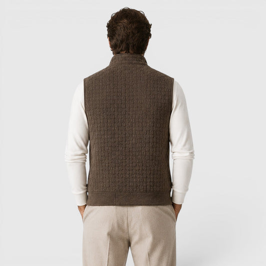 Gilet homme sans manches matelassé