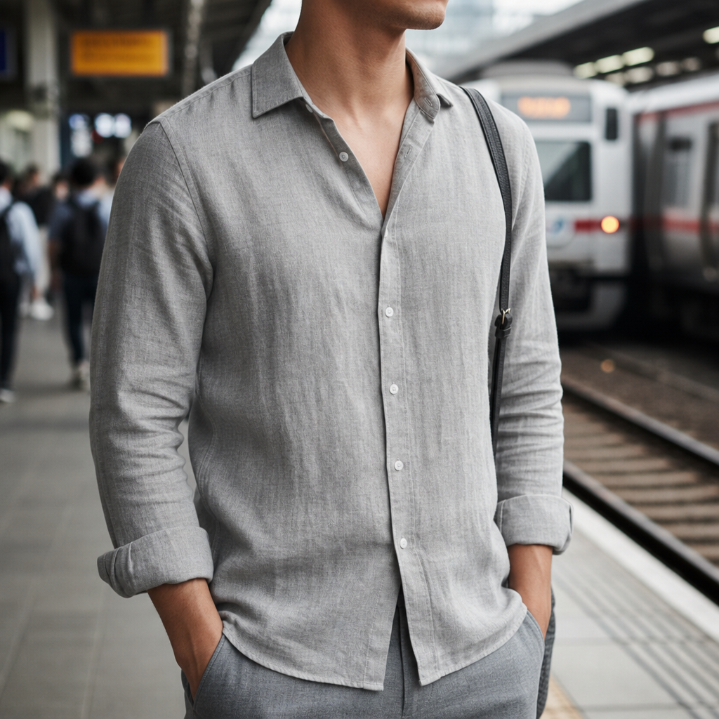 Périg | Chemise homme en lin