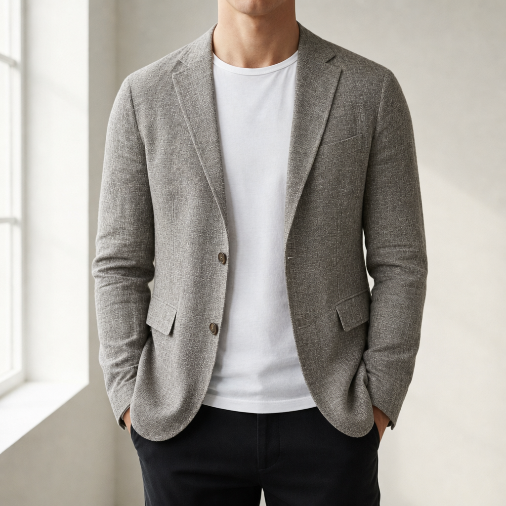Gaétan | Blazer slim homme en lin