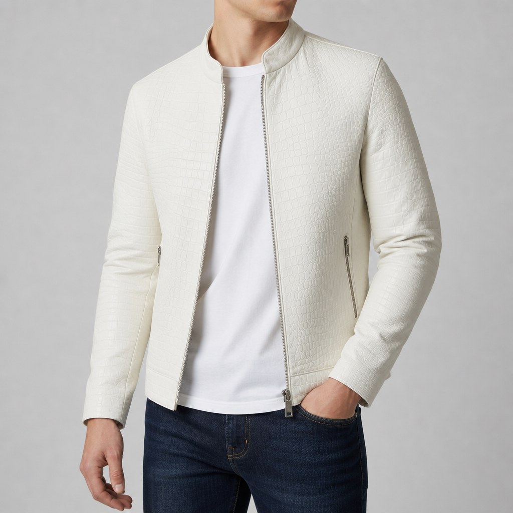 Roger | Veste homme en cuir