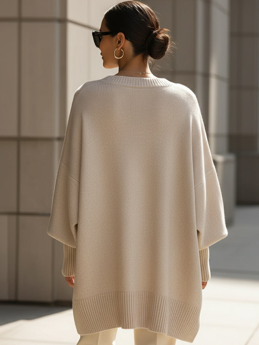 Laurène | Pull élégant manches longues