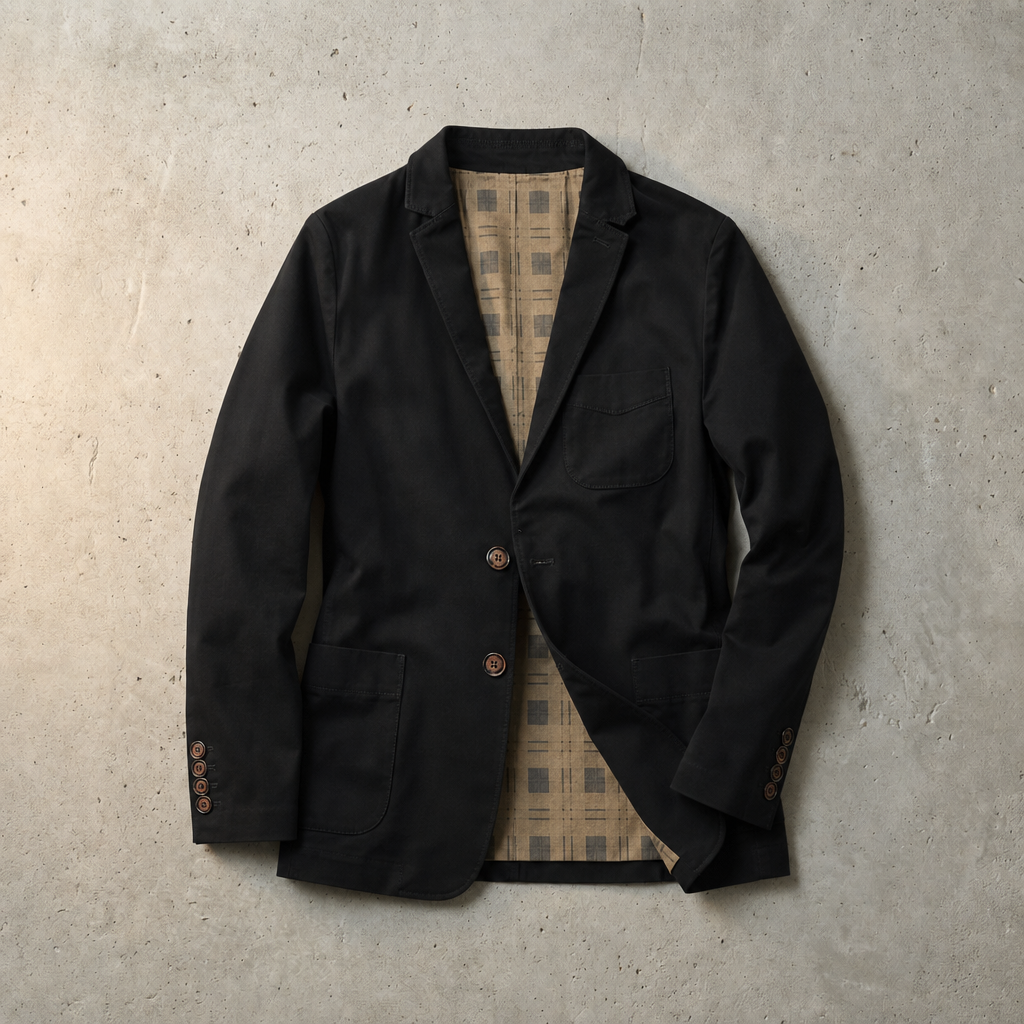Renaud | Blazer homme en twill de coton