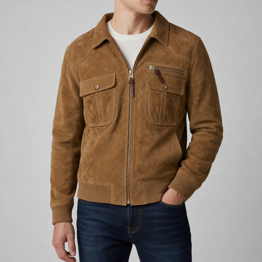 Grégoire | Veste homme en daim