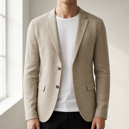 Gaétan | Blazer slim homme en lin