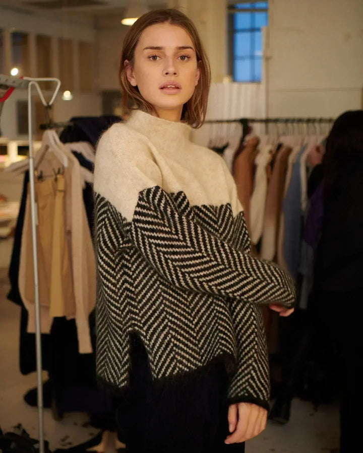Lucie | Pull Maille Nordic Élégance