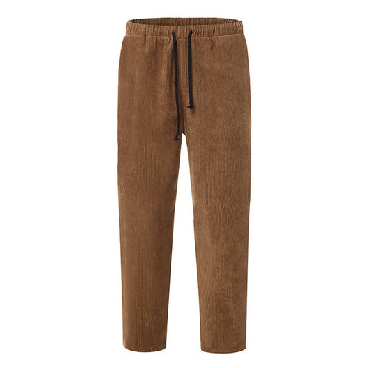 Pantalon jogger homme streetwear coupe ample uni