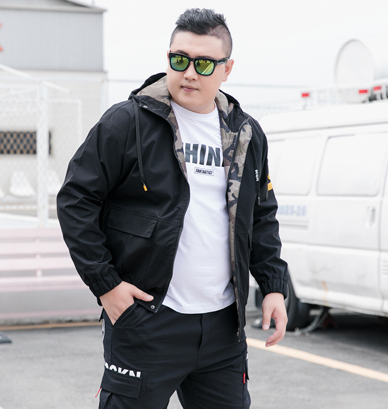 Blouson bomber homme sans col brodé kaki