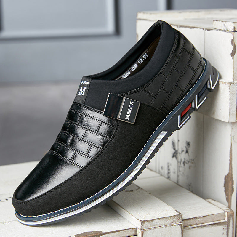 Chaussures casual homme en similicuir tige basse
