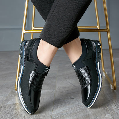 Chaussures casual homme en similicuir tige basse