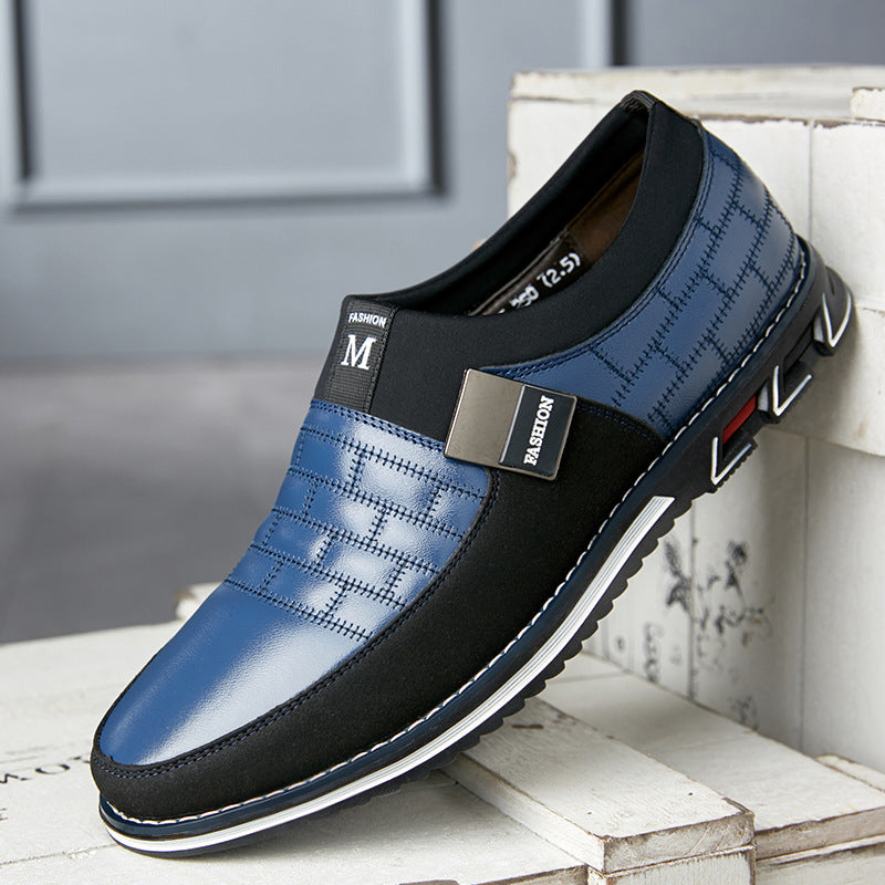Chaussures casual homme en similicuir tige basse