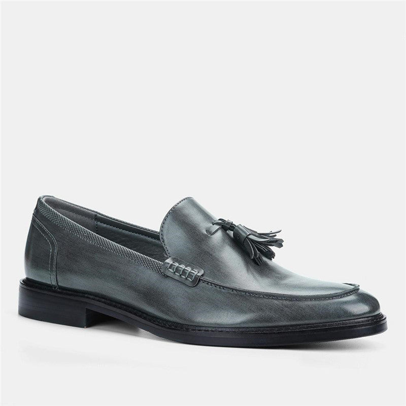 Mocassins à glands pour homme, vue de profil