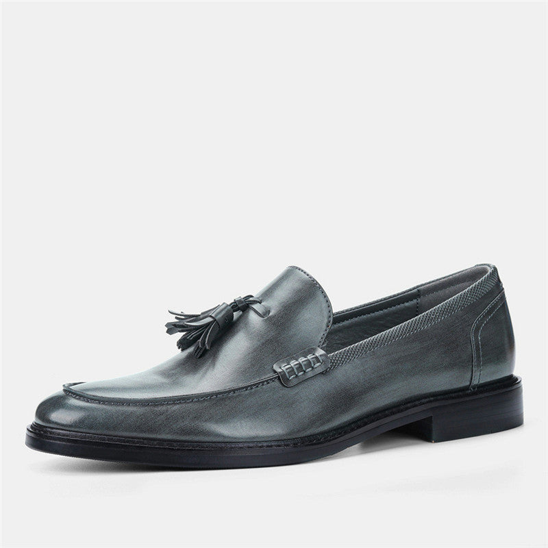 Mocassins à glands pour homme, vue de profil