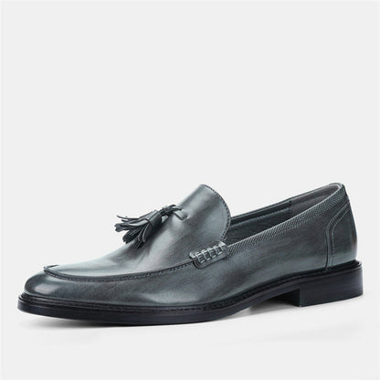 Mocassins à glands pour homme, vue de profil