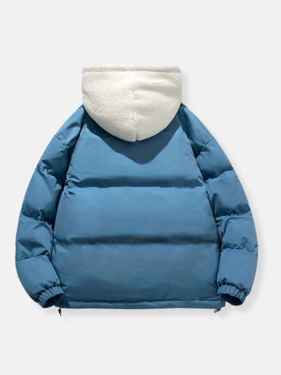 Veste d'hiver femme à capuche