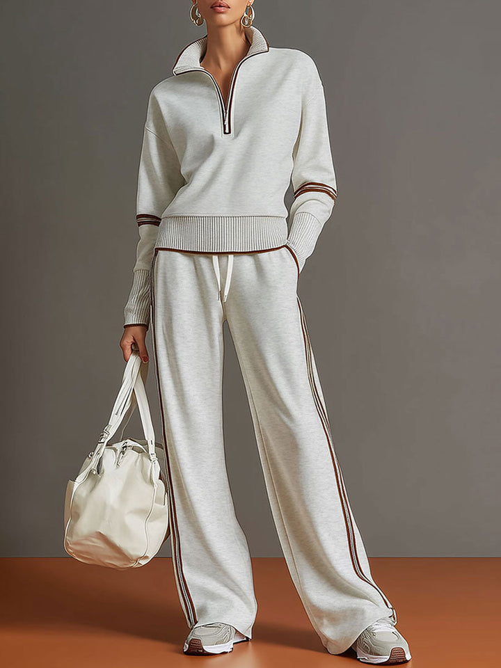Flore | Ensemble blouse et pantalon large