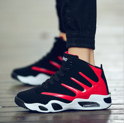 Chaussures de basket montantes homme à coussin d'air