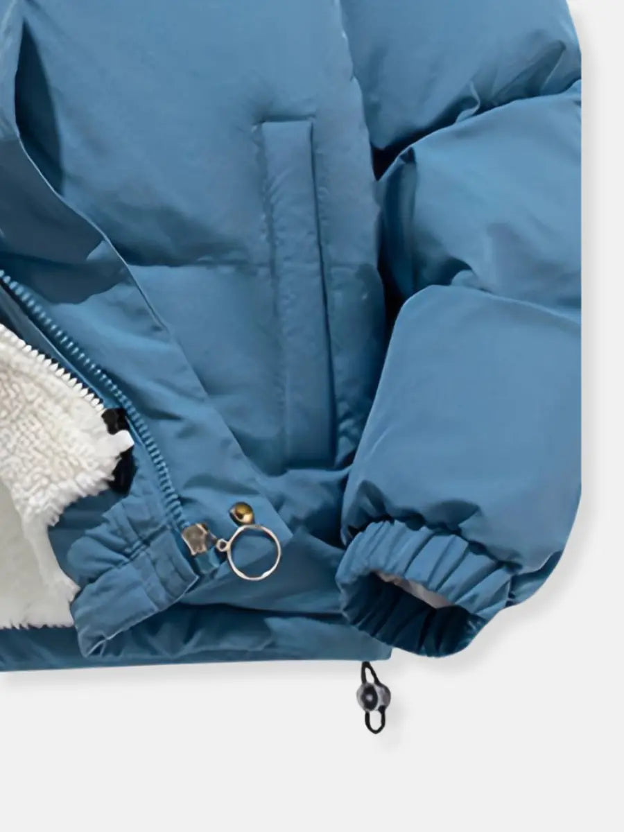 Veste d'hiver femme à capuche