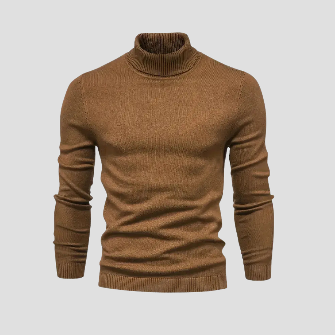 Pull à col roulé pour homme