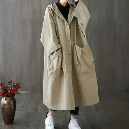 Victoire | Trench femme oversize avec ceinture