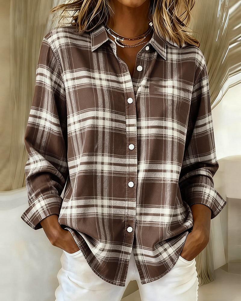 Manon | Chemise Carreaux Casual Chic