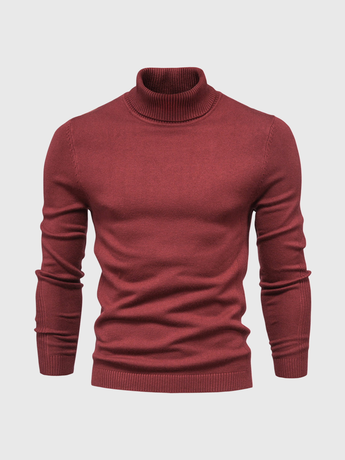 Pull col roulé homme style moderne