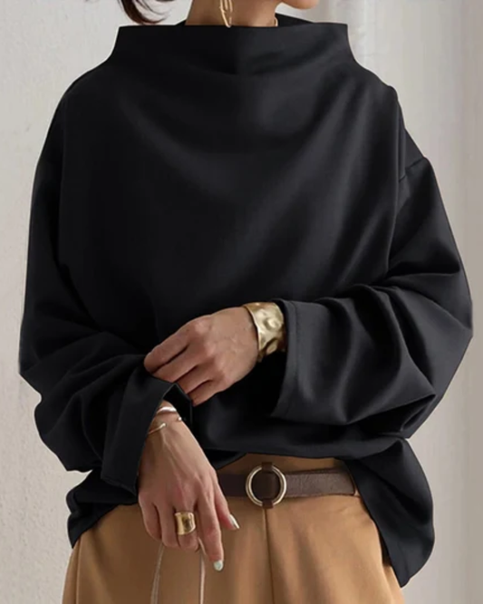 Christelle | Sweat oversize col montant femme