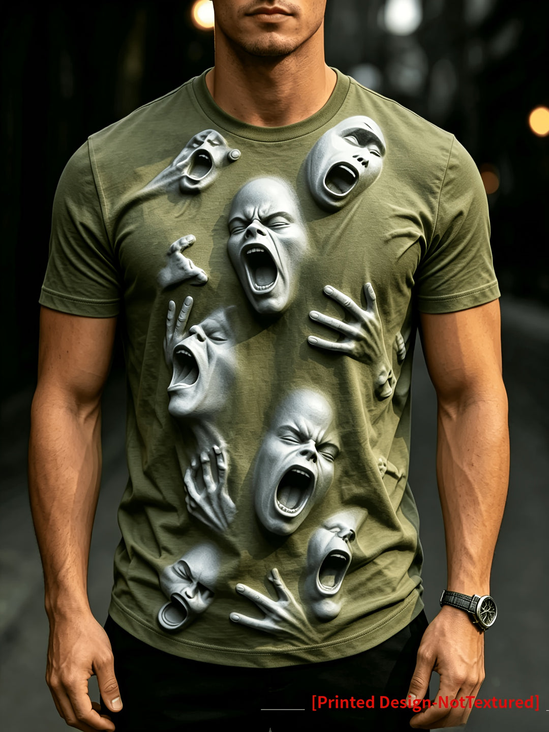 Cédric | T-shirt imprimé homme