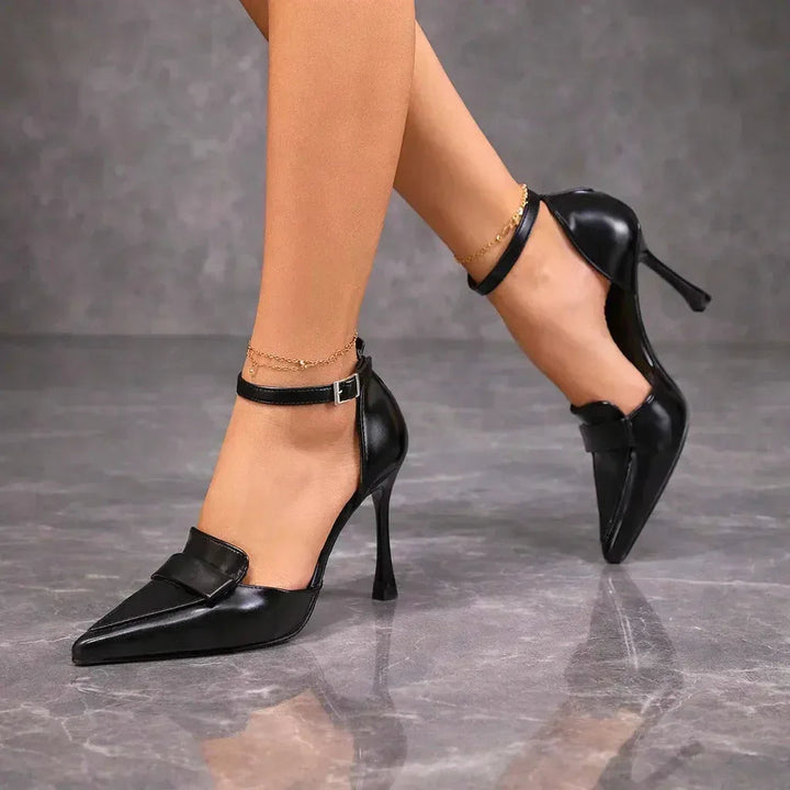 Candice | Escarpins mariage talon classique