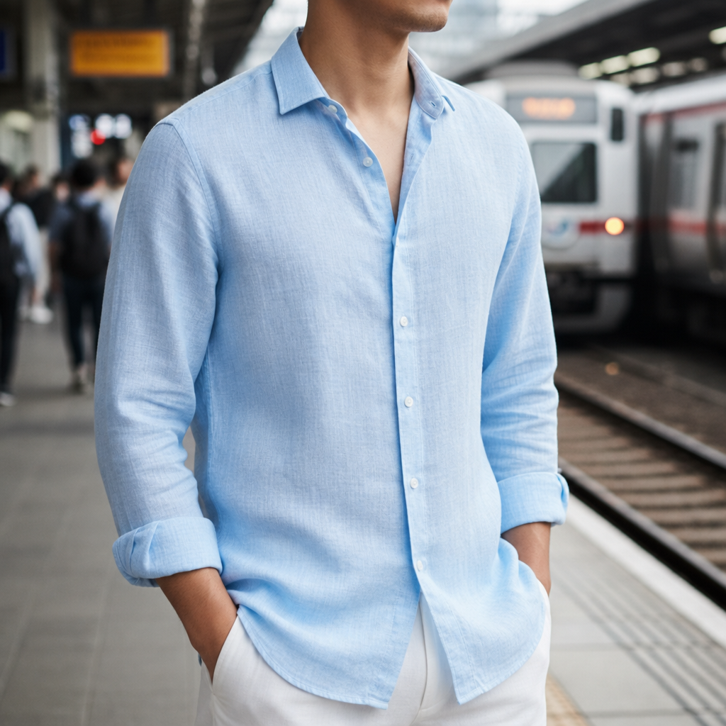 Périg | Chemise homme en lin