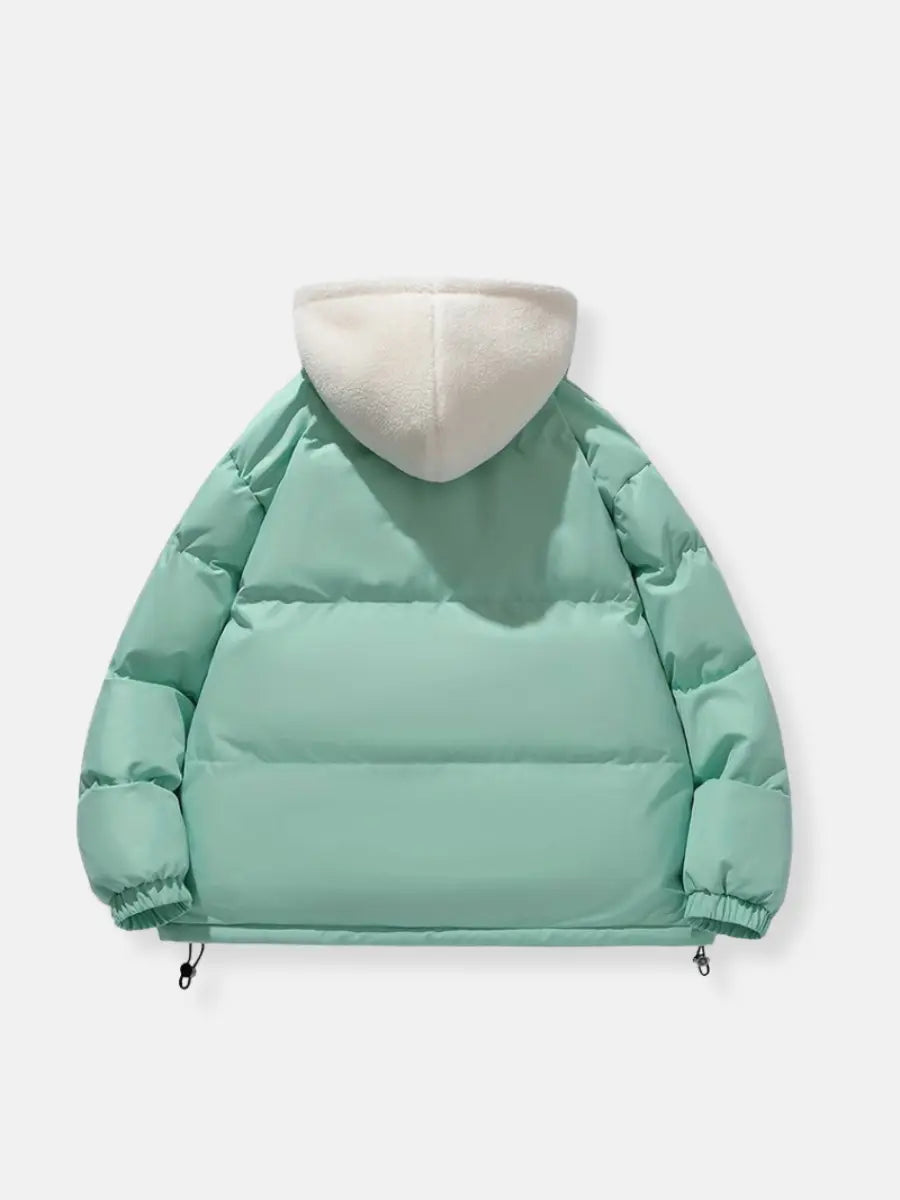Veste d'hiver femme à capuche
