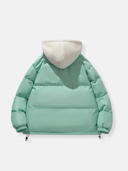 Veste d'hiver femme à capuche