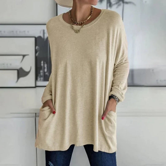 Rosemonde | Pull oversize femme avec poches