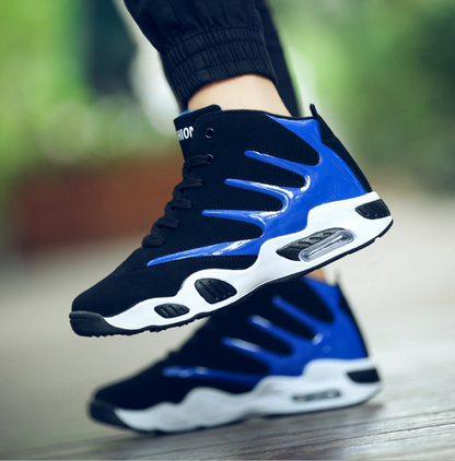 Chaussures de basket montantes homme à coussin d'air