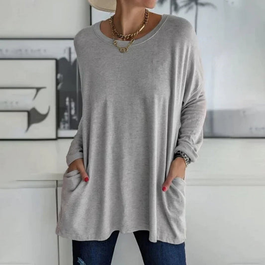 Rosemonde | Pull oversize femme avec poches
